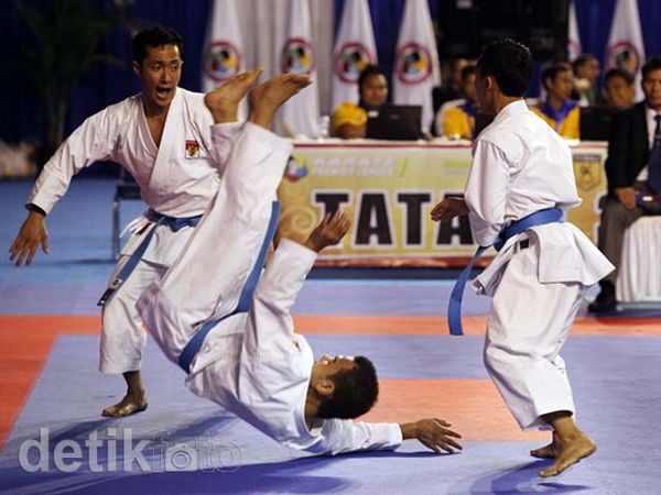 KATA Beregu Putra Indonesia 2 Kalah