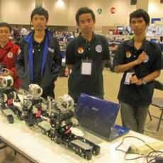 Robot Asal Surabaya Berlaga di Meksiko