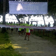 Cuaca Cerah Tutup Run Rhino Run di Ujung Kulon
