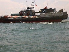 2 Kapal Kargo Bertabrakan di Perairan Tikep Sultra, 6 ABK Hilang