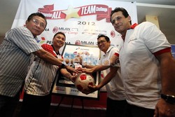 Hal ini disampaikan oleh Presdir Asia Sport Development (ASD) Alan Solowecijk, dalam keterangannya di Jakarta, Senin (25/6). Indonesian All Star Team Challenge by AC Milan Junior Camp 2012, mencari 50 pemain muda.