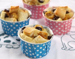 Resep Kue: Puding Pisang Cokelat Panggang