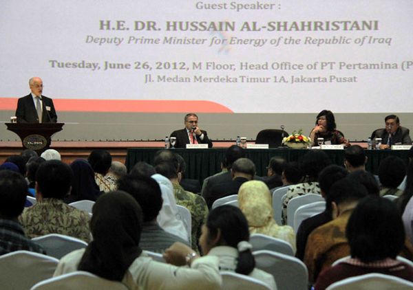 Deputi PM Irak Beri Kuliah Umum di Pertamina
