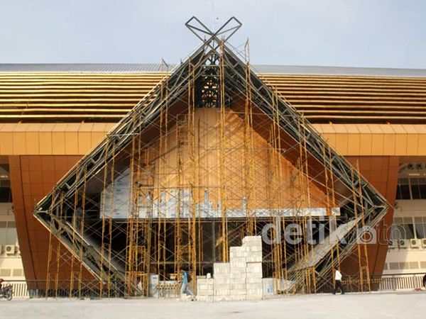 Proyek Stadion Utama Riau Belum Kelar 100 %