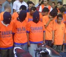 88 Penjahat Digulung Dalam Tiga Pekan