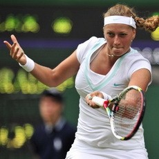 Kvitova & Serena ke Babak Kedua