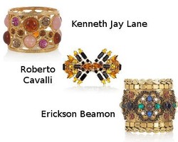 3 Gelang dengan Detail Kristal