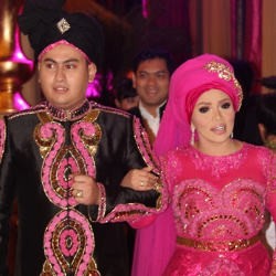 Ini Dia Baju Pernikahan 1001 Malam Nassar & Muzdhalifah