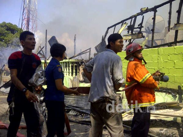 Ponpes di Tanjungpinang Kepri Terbakar