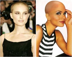 Selebriti Hollywood Wanita yang Pernah Tampil Botak