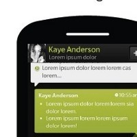 Inikah Tampilan BlackBerry Messenger Masa Depan?