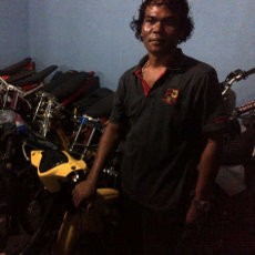 Penadah Motor Curian Bermodus Bengkel di Tigaraksa Digerebek