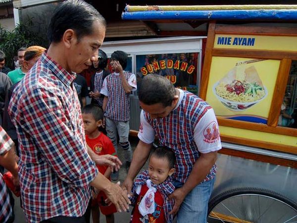 Jokowi Sapa Warga Kramatjati