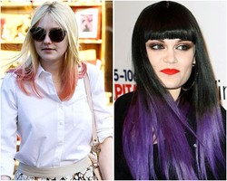 10 Selebriti dengan Rambut Ombre