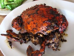 Rasane Sajikan Kepiting Asap di Selatan Jakarta