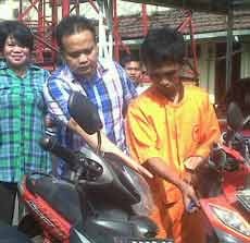 Tak Kapok 5 Kali Masuk Penjara, Syamsul Curi Motor Lagi