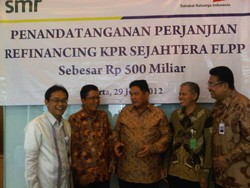 SMF Refinancing KPR FLPP Rp 500 Miliar