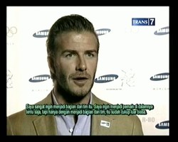 David Beckham Gagal Tampil di Olimpiade