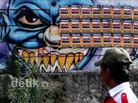 Poster Foke-Nara dan Mural Monster