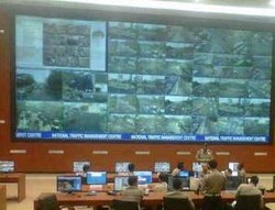 Ini Ruang Pemantau Lalu Lintas Kota Besar di Indonesia