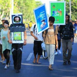 Aktivis di Solo Kampaye Internet Sehat untuk Anak