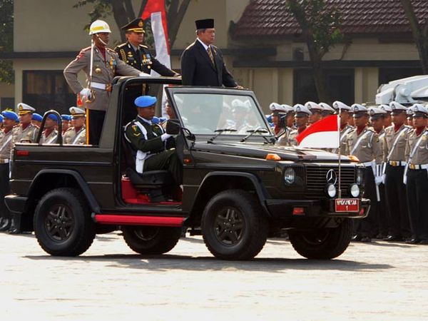 SBY Peringati Hari Bhayangkara ke-66