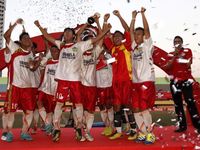 SMA 8 Kediri Jawara Turnamen Sepak Bola Pelajar