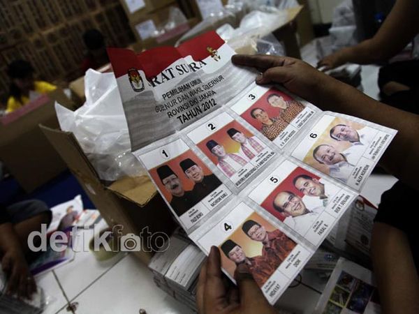 Surat Suara Pilgub DKI Terus Disortir