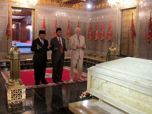 Mahfud MD Ziarah ke Makam Raja Maroko