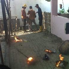 Pemusnahan Barang Bukti Milik Bea Cukai Makan Korban