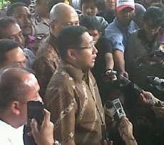 Disambut Politisi PD, Anas Penuhi Panggilan KPK