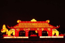 Puluhan Lampion Lucu Hiasi Kota Taipei