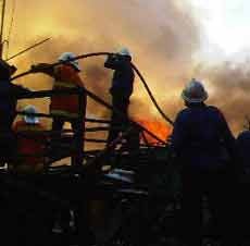 Kebakaran Gudang Satpol PP Disebabkan Cermin
