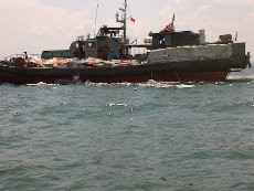 Kapal Pengangkut 44 Mahasiswa Tenggelam di Perairan Bokori Sultra