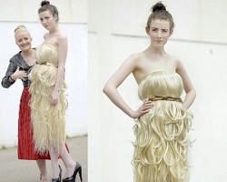 Wow! Ada Gaun yang Terbuat dari Rambut Manusia