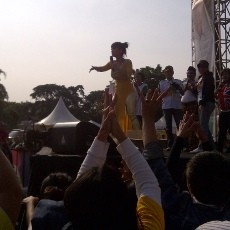  Jupe Panaskan Kampanye Alex-Nono, Ajak Coblos-coblos