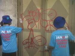 Serunya Bersih-bersih Kota Tua