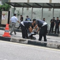 Hiii... Potongan Tubuh Tanpa Kepala Ditemukan di Tengah Jalan di Malaysia