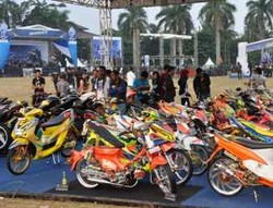 5.000 Bikers Penuhi Cibinong