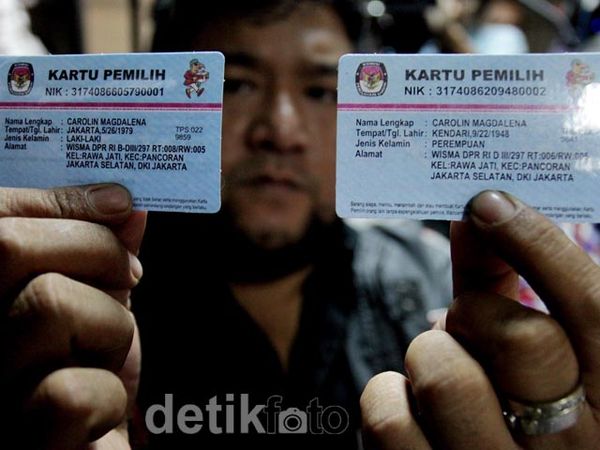 Ini Dia Kartu Pemilih Fiktif di Pilgub DKI