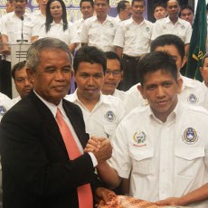 Setahun Menjabat Ketum PSSI, Djohar Lantik Pengprov Sulsel