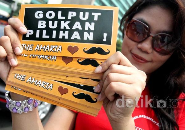 Besok Nyoblos, Warga Diminta Tidak Golput