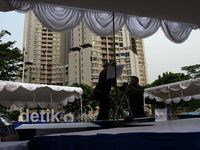 Jelang Pemungutan Suara, TPS Sudah Berdiri