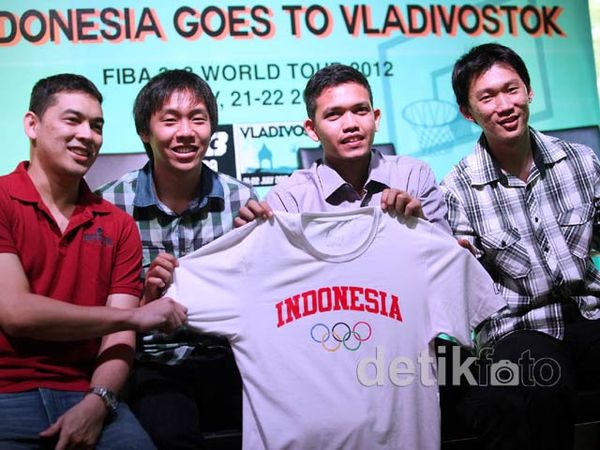 Indonesia Siap Berlaga di FIBA 3 on 3 World Tour 2012