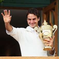 Federer Juara, Seorang Pria Wariskan Taruhannya ke Yayasan