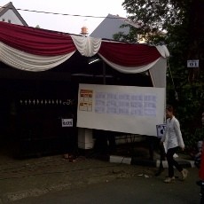 326 Orang Nyoblos Bareng Foke di TPS 01 Gondangdia