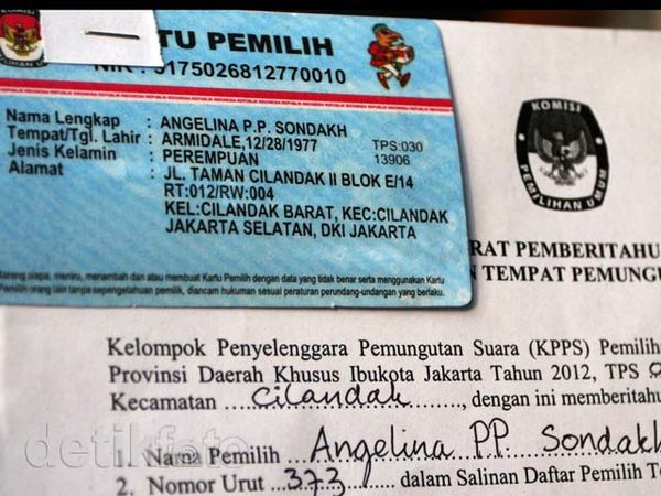 Pilgub DKI, Angie Pilih Golput