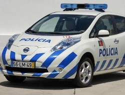 Mobil Polisi Listrik Pertama