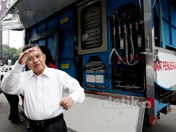 Hadapi Kemarau, JK Siapkan Mobil Penyuling Air