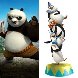 DreamWorks Siapkan Kung Fu Panda 3 dan Madagascar Spin-Off
